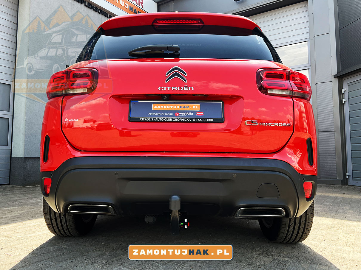 montaż haka citroen c5 poznań